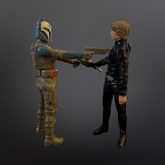 Hasbro Star Wars Bo Katan & Luke Skywalker 6” Figures B10 - Picture 10 of 10